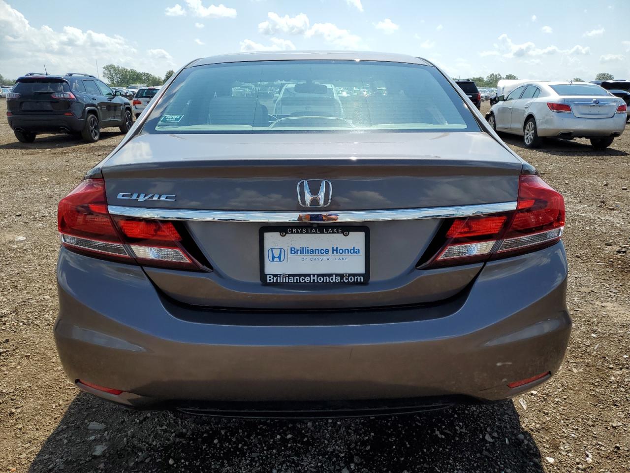 HONDA CIVIC 2014 VIN 2HGFB2F54EH539390 фото 6
