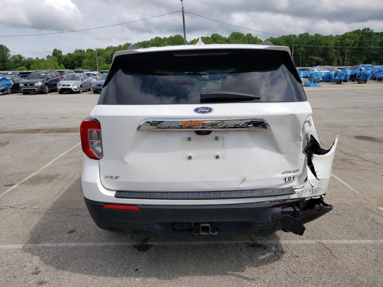 2022 Ford Explorer Xlt VIN: 1FMSK8DH6NGA60957 Lot: 61037155