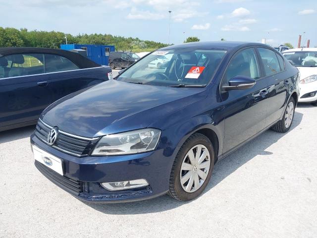 2013 VOLKSWAGEN PASSAT BLU for sale at Copart ST HELENS