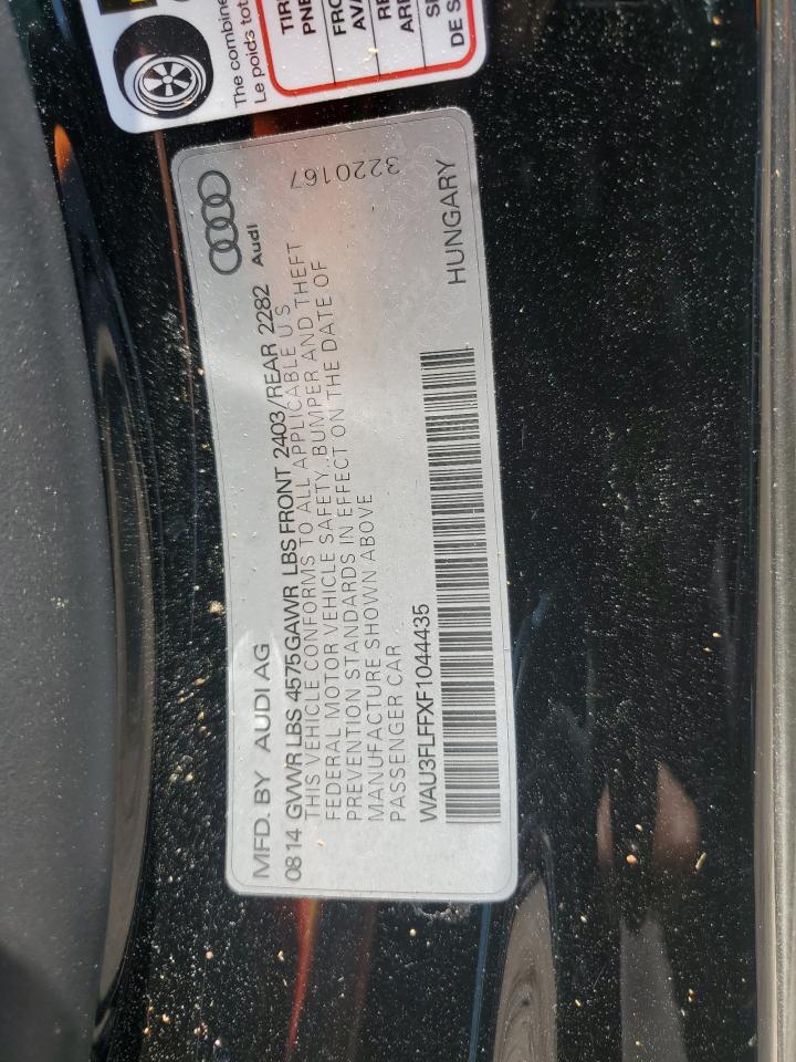 2015 Audi A3 Premium Plus VIN: WAU3FLFFXF1044435 Lot: 61072095