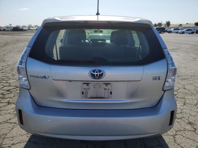  TOYOTA PRIUS 2012 Серебристый