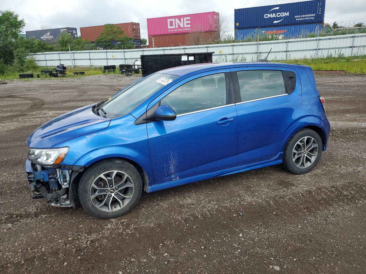 2017 Chevrolet Sonic Lt იყიდება Columbia Station-ში, OH - Front End
