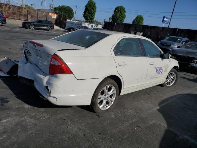 Sedans FORD FUSION 2012 White