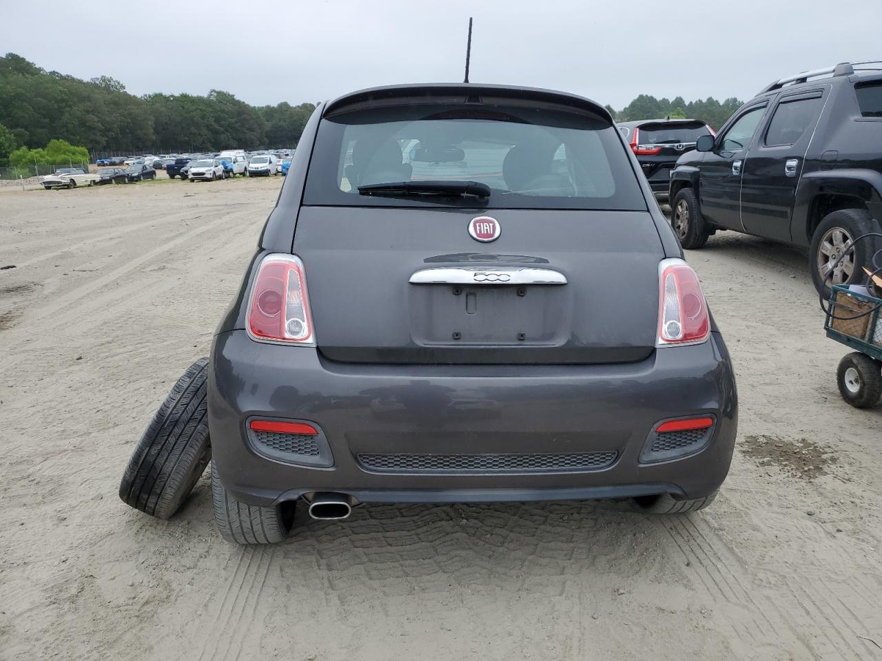 2015 Fiat 500 Sport VIN: 3C3CFFBR0FT755871 Lot: 62342105