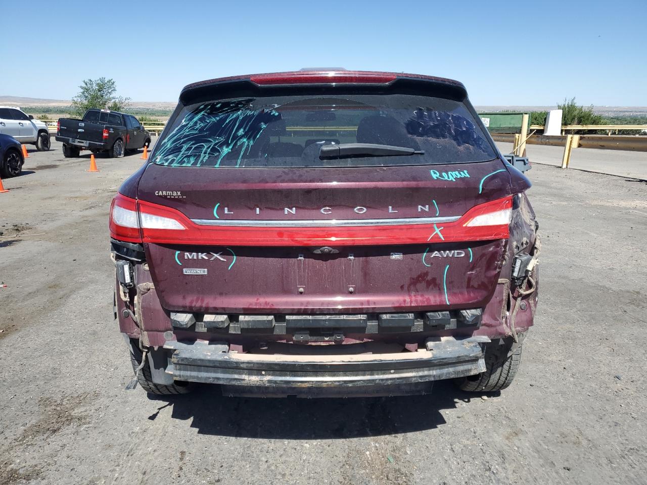 2017 Lincoln Mkx Reserve VIN: 2LMPJ8LR7HBL19751 Lot: 61425825