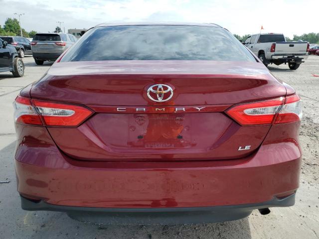  TOYOTA CAMRY 2018 Червоний