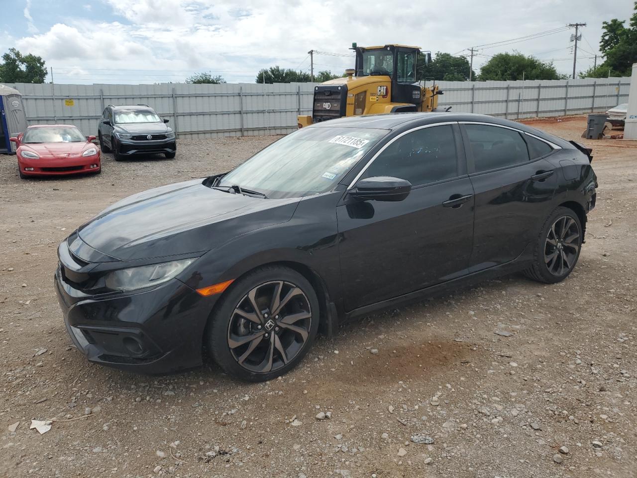 VIN: 2HGFC2F81MH521743 2021 HONDA CIVIC