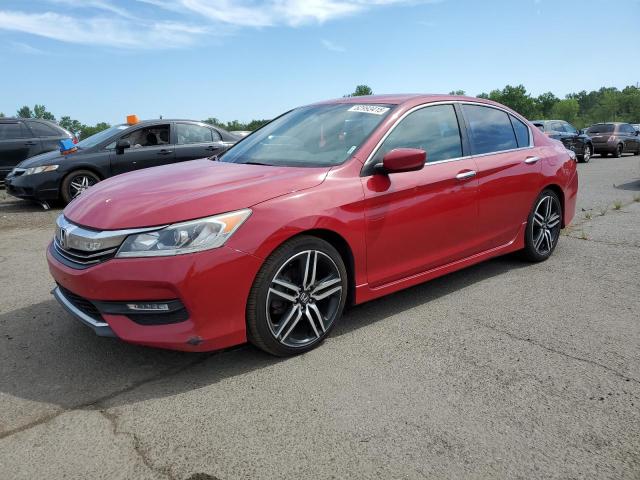 Sedans HONDA ACCORD 2017 Czerwony