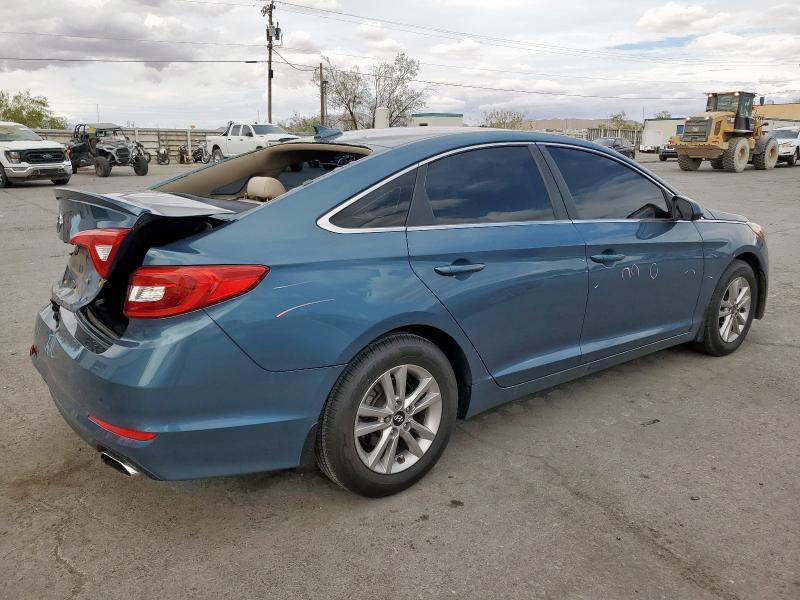  HYUNDAI SONATA 2017 Синий