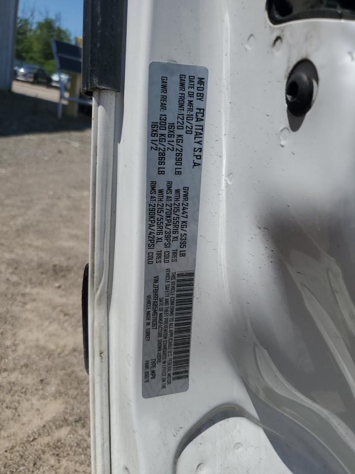 2021 Ram Promaster City VIN: ZFBHRFAB5M6T11067 Lot: 61556235
