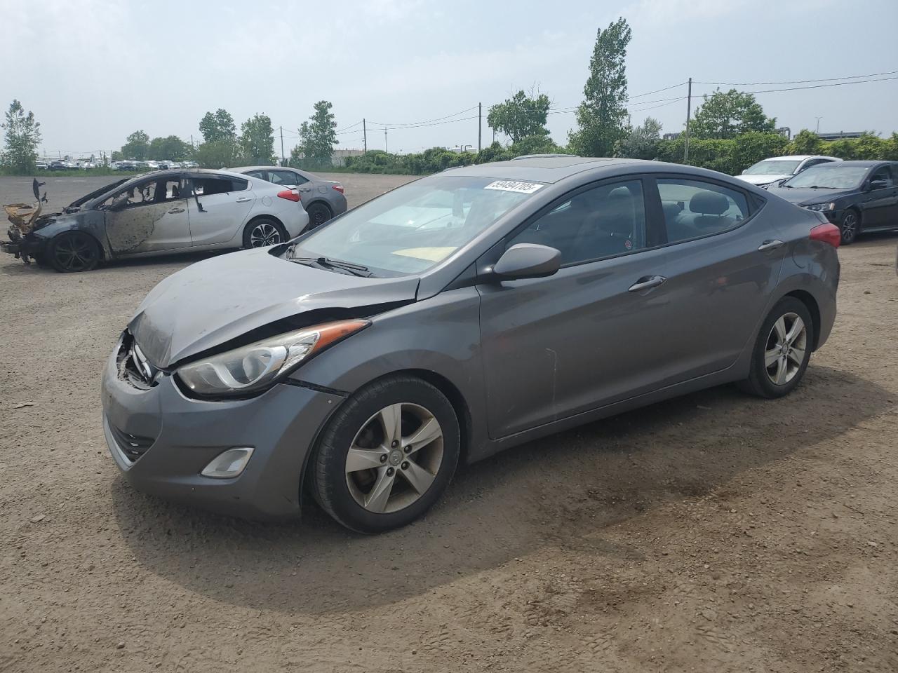 2013 Hyundai Elantra Gls للبيع في Montreal-est، QC - Front End