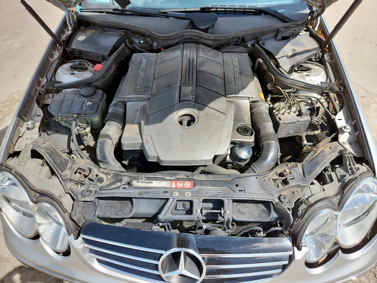 2005 Mercedes-Benz Clk 55 Amg VIN: WDBTK76G35T052943 Lot: 63138205