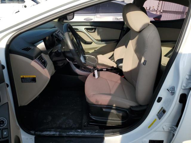 Sedans HYUNDAI ELANTRA 2014 White