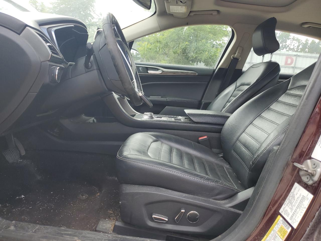 2017 Ford Fusion Se VIN: 3FA6P0T90HR100827 Lot: 62064195