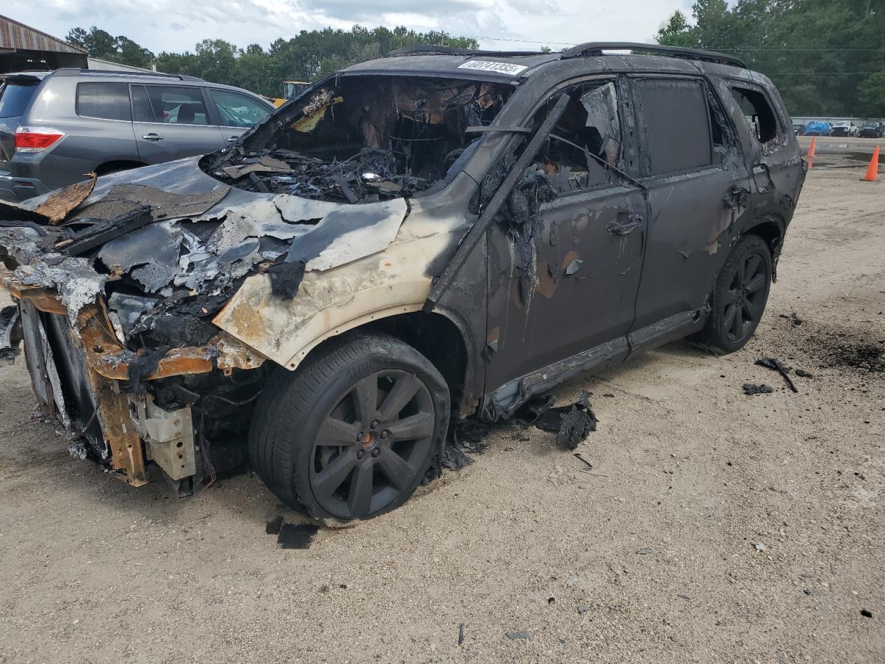 2023 Honda Pilot Elite на продаже в Greenwell Springs, LA - Burn