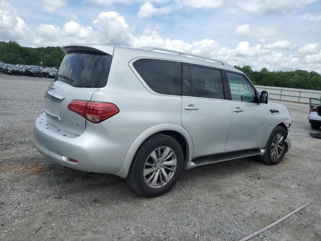  INFINITI QX80 2016 Srebrny