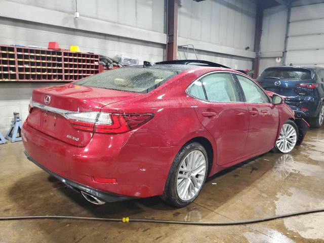  LEXUS ES350 2016 Красный