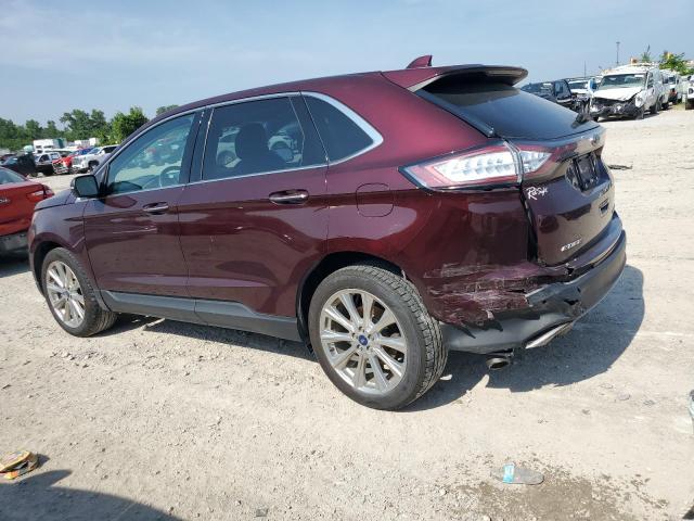  FORD EDGE 2018 Bordowy