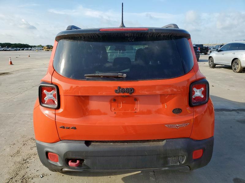 Parquets JEEP RENEGADE 2015 Pomarańczowy