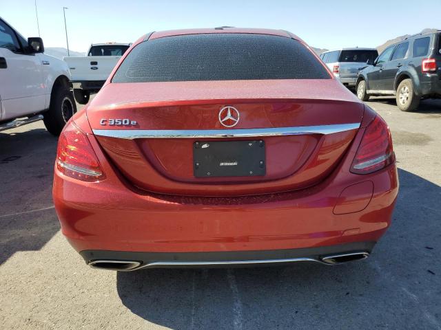  MERCEDES-BENZ C-CLASS 2018 Red