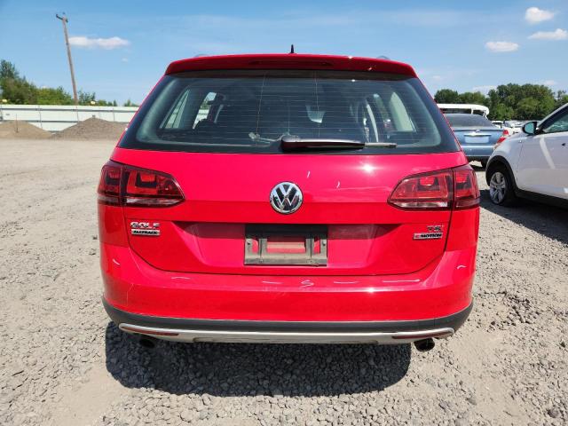  VOLKSWAGEN GOLF 2017 Czerwony