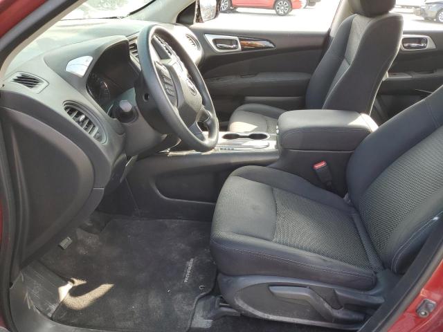  NISSAN PATHFINDER 2017 Red