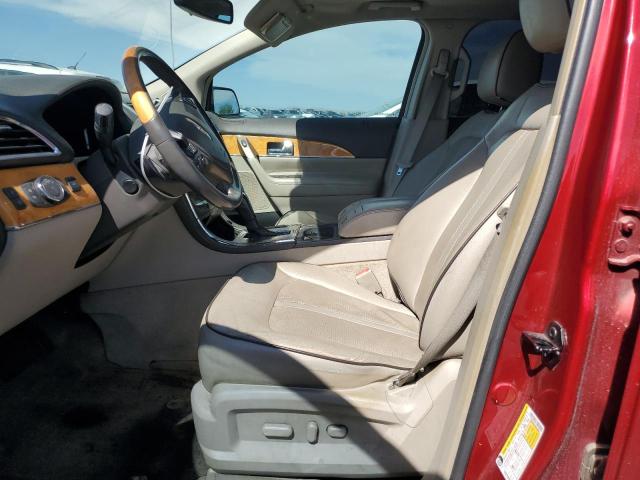  LINCOLN MKX 2013 Red