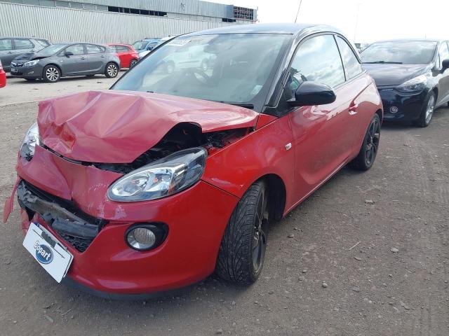 2016 VAUXHALL ADAM ENERG for sale at Copart PETERLEE
