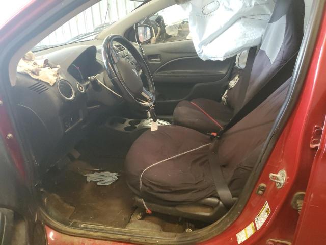  MITSUBISHI MIRAGE 2014 Burgundy