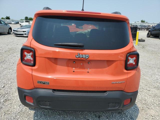  JEEP RENEGADE 2017 Оранжевый