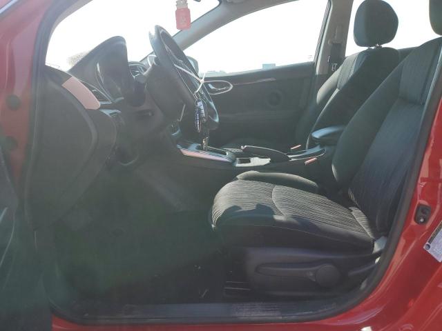 NISSAN SENTRA 2018 Czerwony