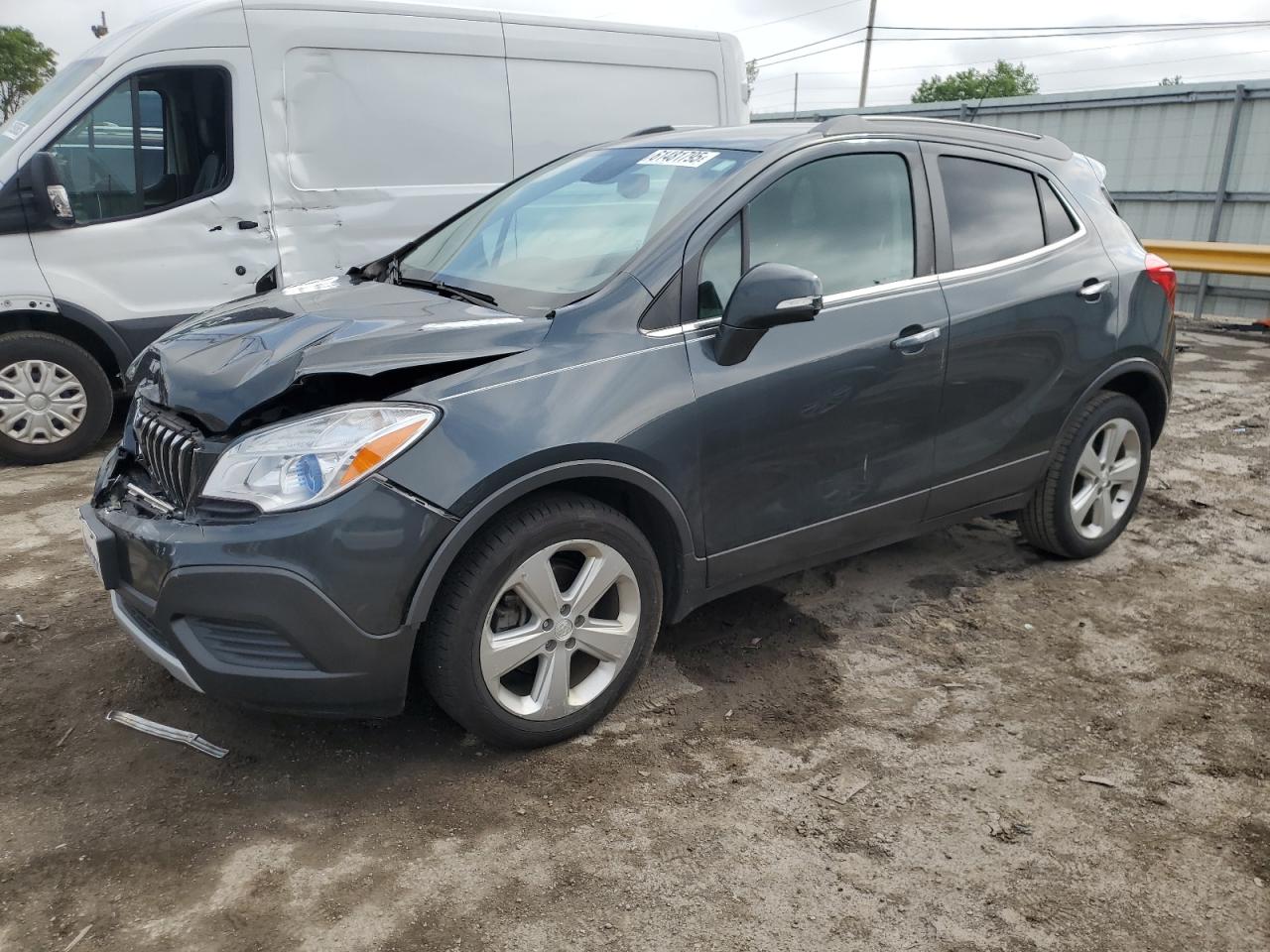2016 Buick Encore zu verkaufen in Dyer, IN - Front End