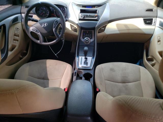  HYUNDAI ELANTRA 2013 Czerwony