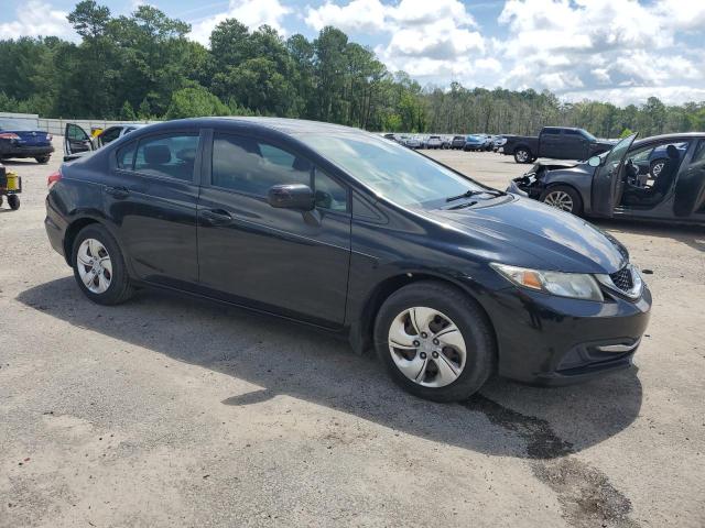 Sedans HONDA CIVIC 2014 Czarny