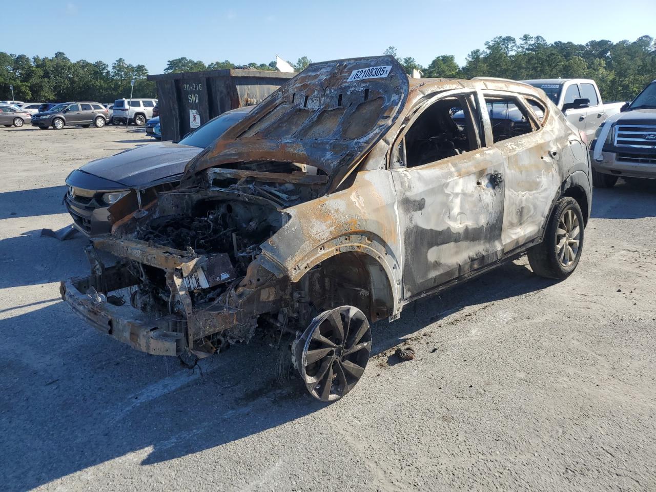 2020 Hyundai Tucson Limited VIN: KM8J33A40LU148897 Lot: 62108305