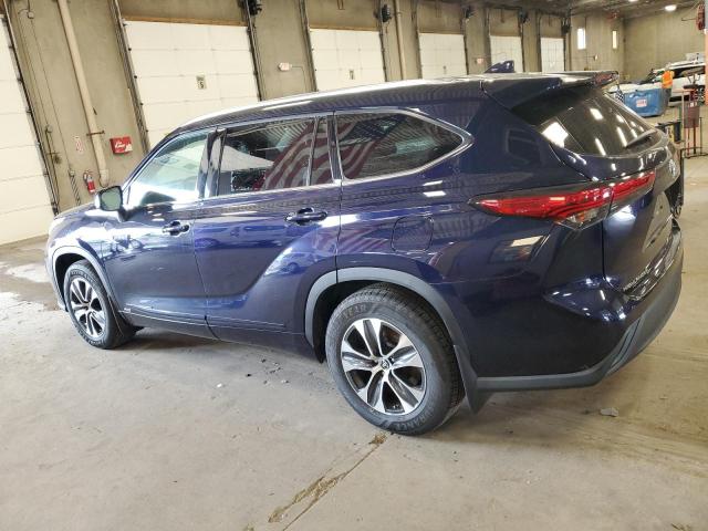  TOYOTA HIGHLANDER 2021 Синий