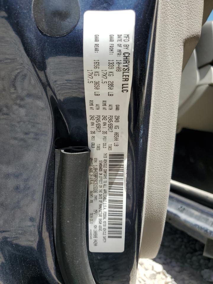 2009 Jeep Commander Limited VIN: 1J8HG58P79C515336 Lot: 60274345