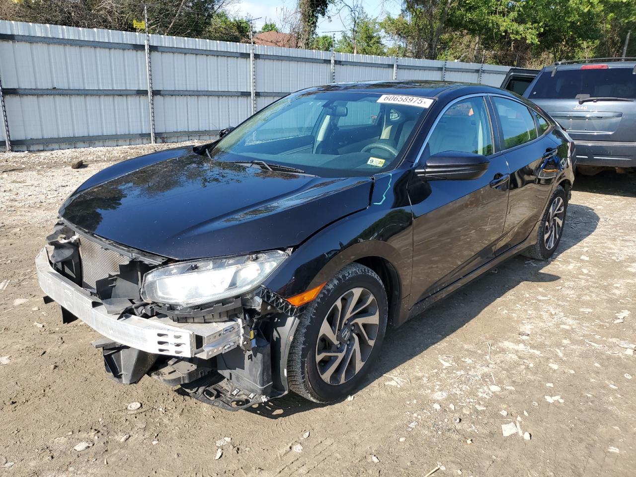 2016 Honda Civic Ex for Sale in Hampton, VA - Front End