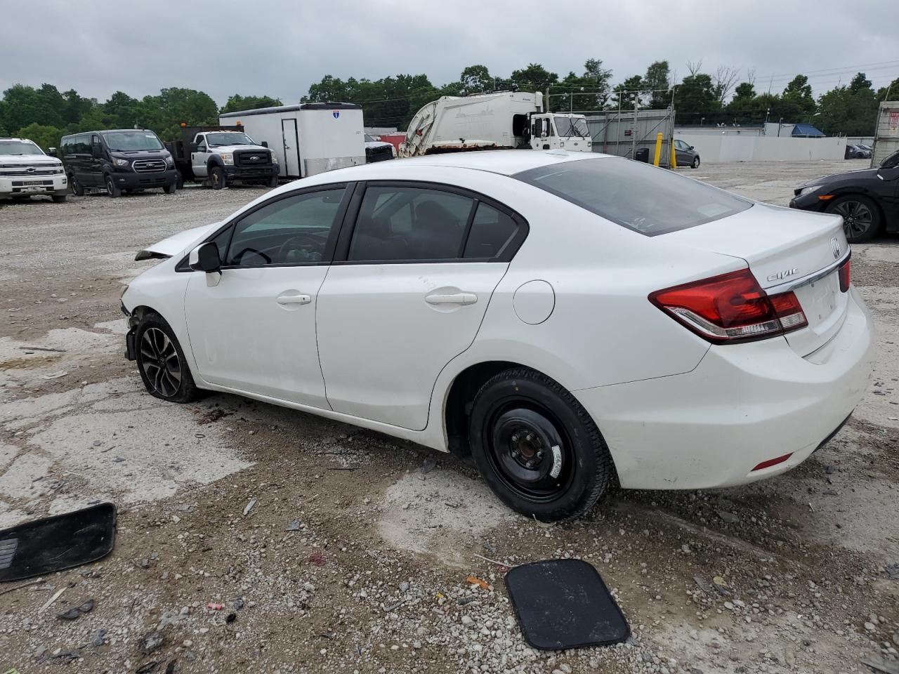 2013 Honda Civic Exl VIN: 19XFB2F93DE024490 Lot: 61606145
