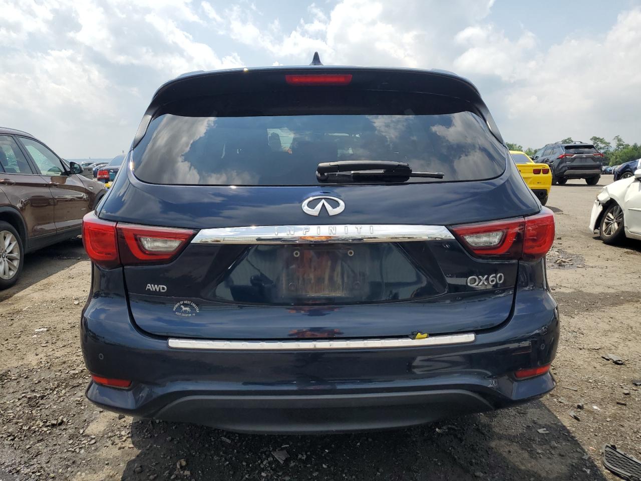2020 Infiniti Qx60 Luxe VIN: 5N1DL0MM0LC507954 Lot: 62320875