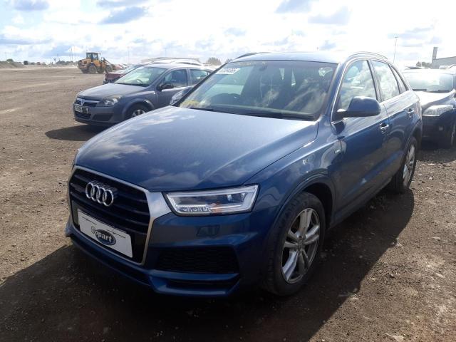 2017 AUDI Q3 S LINE for sale at Copart PETERLEE