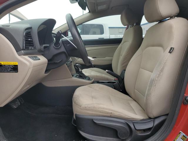  HYUNDAI ELANTRA 2018 Red