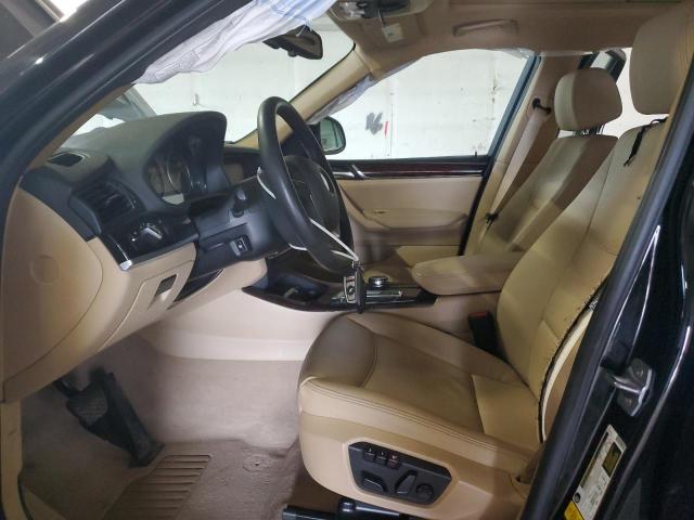  BMW X3 2016 Черный