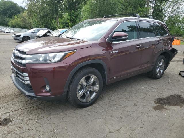  TOYOTA HIGHLANDER 2019 Бургунди