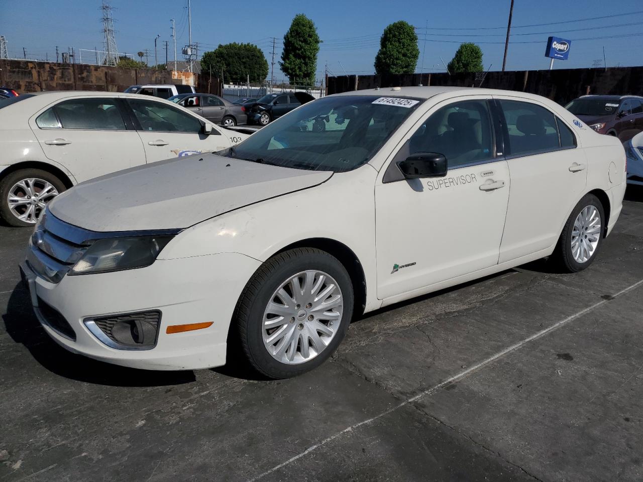 2012 Ford Fusion Hybrid zu verkaufen in Wilmington, CA - Rear End