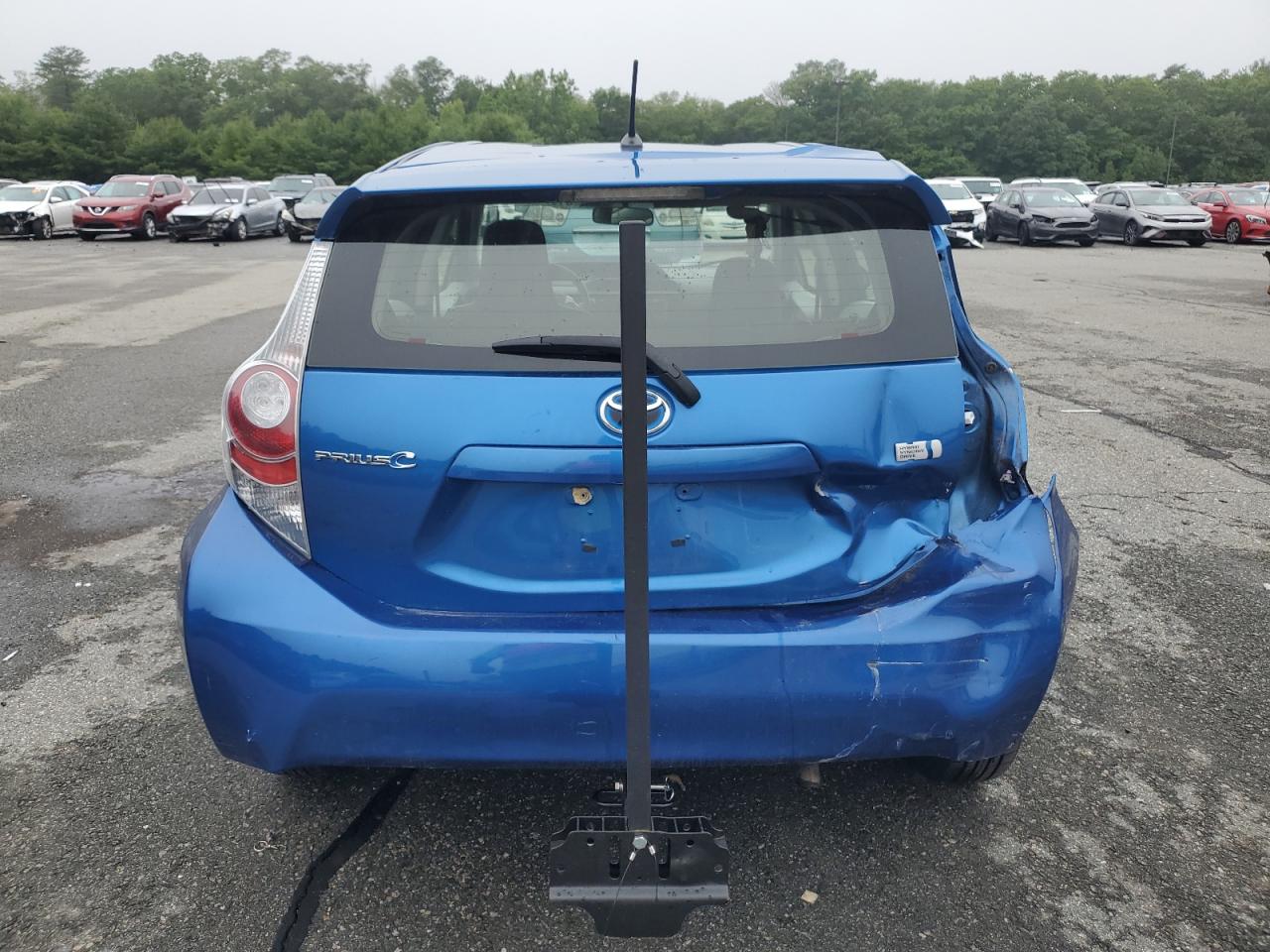 2012 Toyota Prius C VIN: JTDKDTB38C1504591 Lot: 61574055