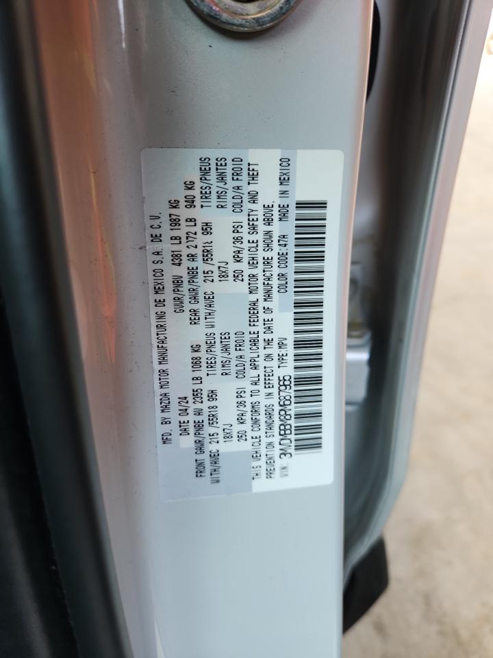2024 Mazda Cx-30 Select VIN: 3MVDMBBM8RM687965 Lot: 59512715