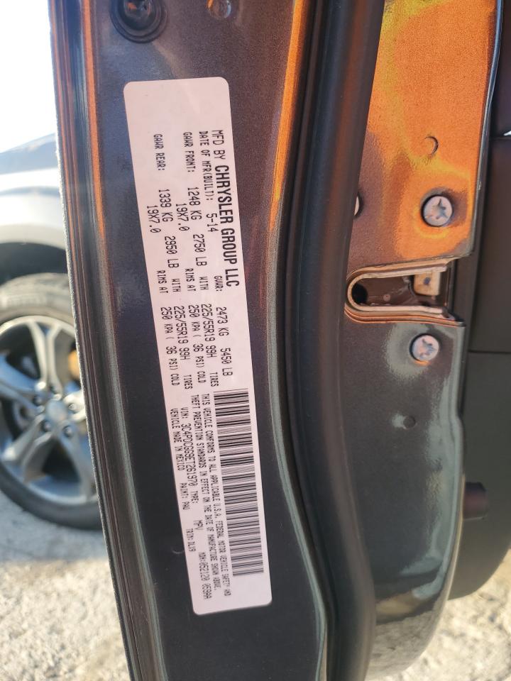 2014 Dodge Journey Crossroad VIN: 3C4PDCGG9ET261970 Lot: 62104055