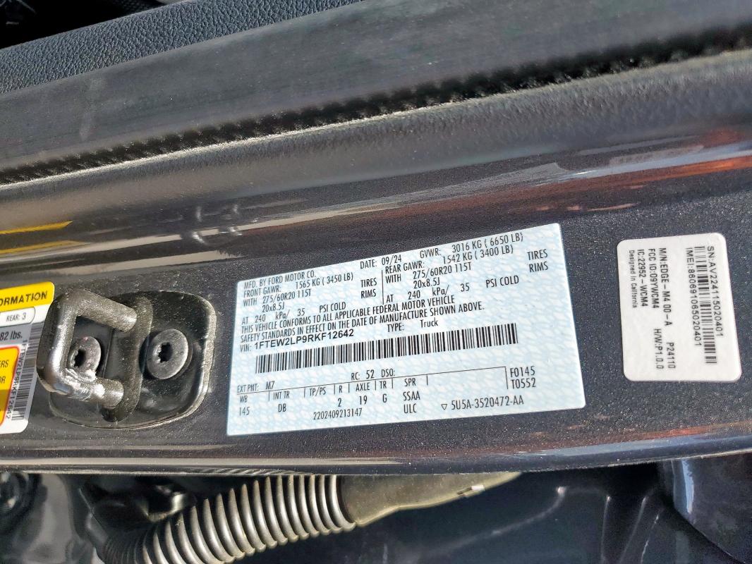 2024 FORD F150 STX  