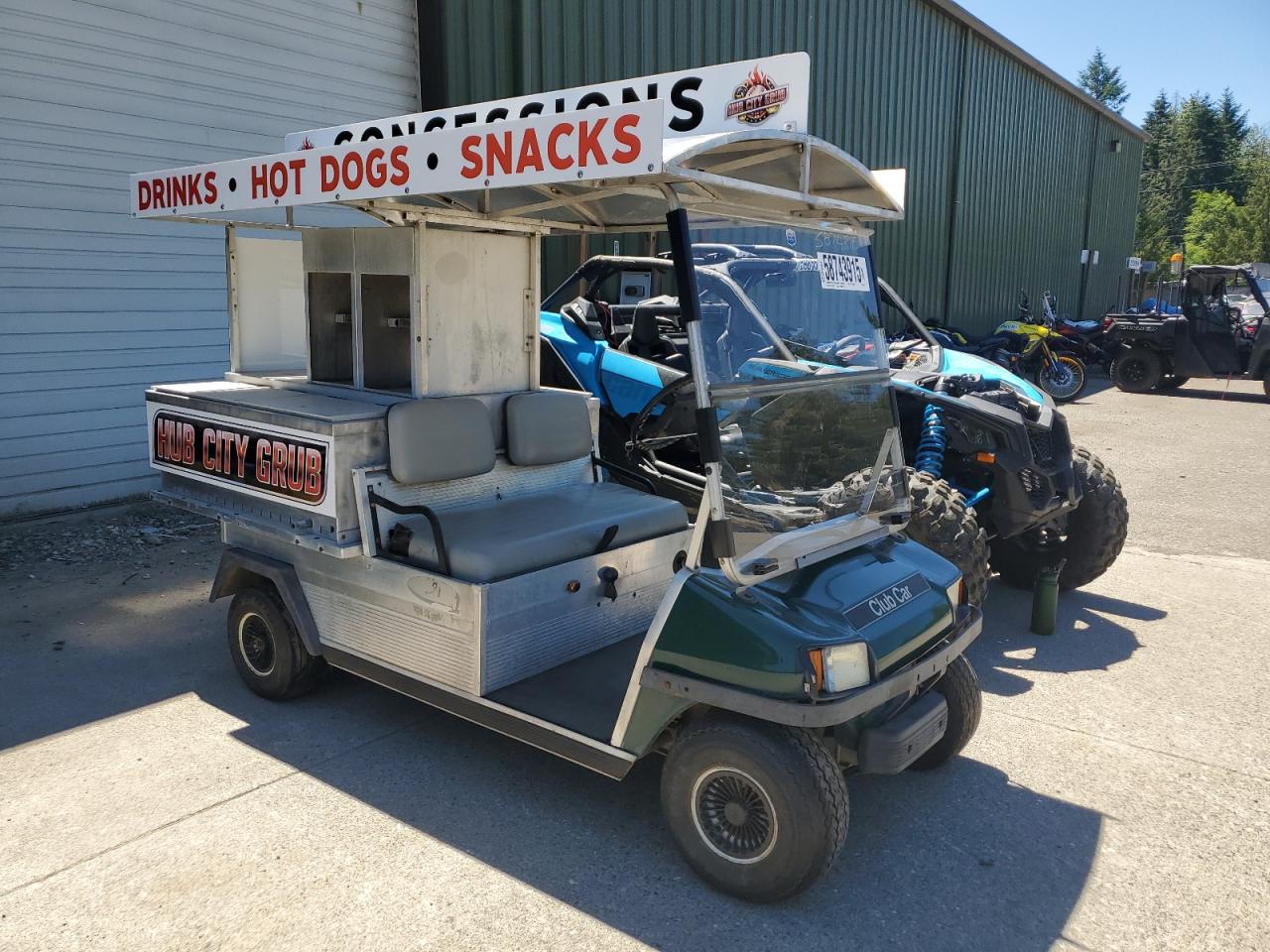 2001 Club Golf Cart en Venta en Graham, WA - Front End